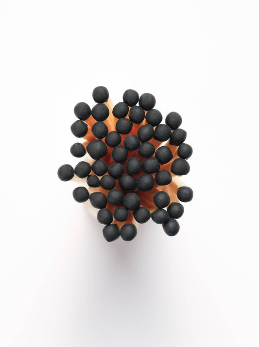 Mini Apothecary Vintage Black Matches