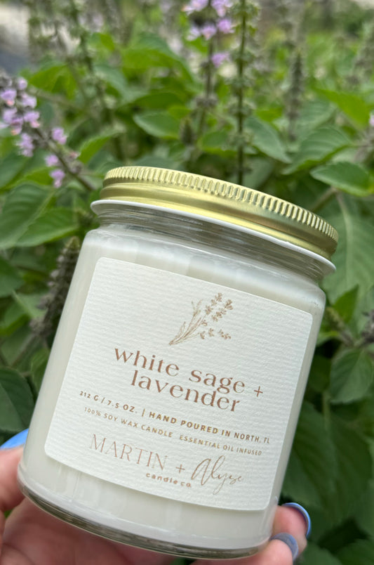 White Sage + Lavender