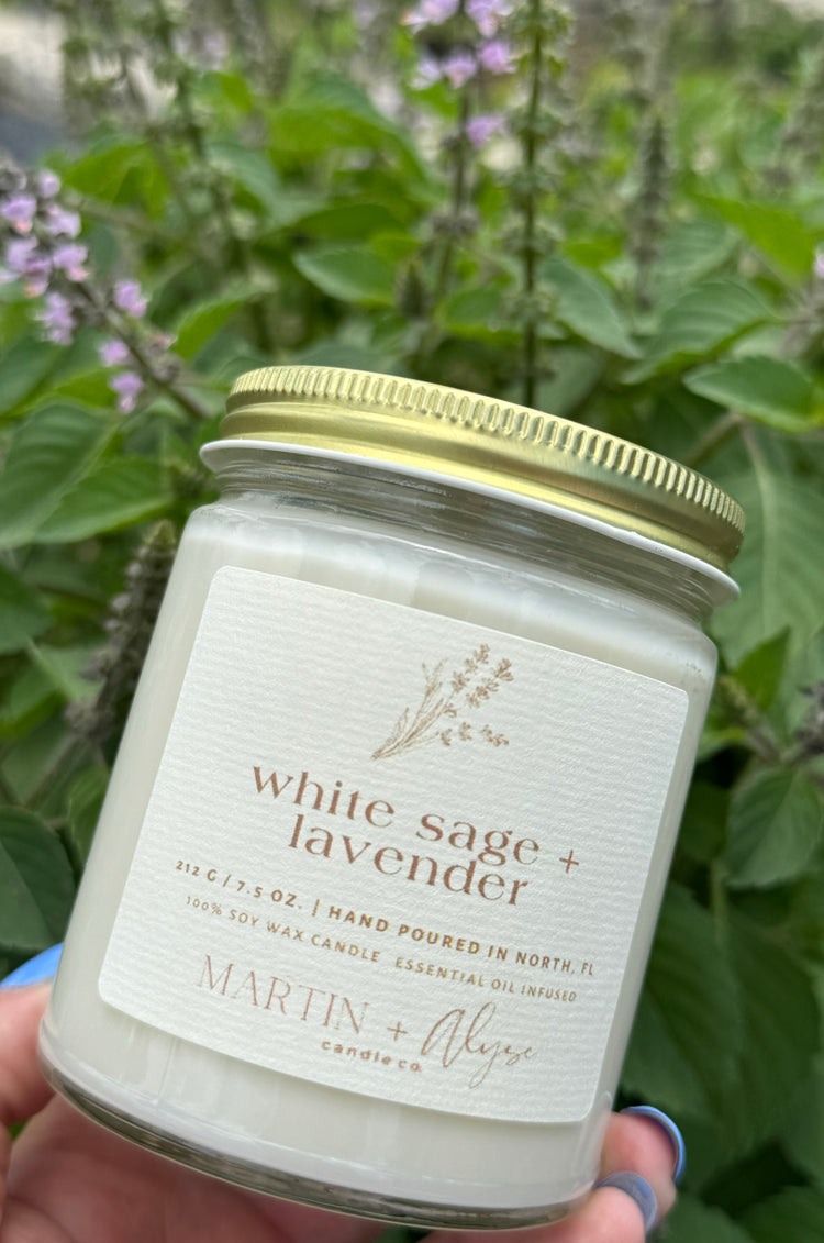 White Sage + Lavender