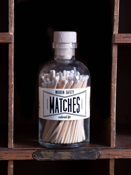 Vintage Apothecary White Matches