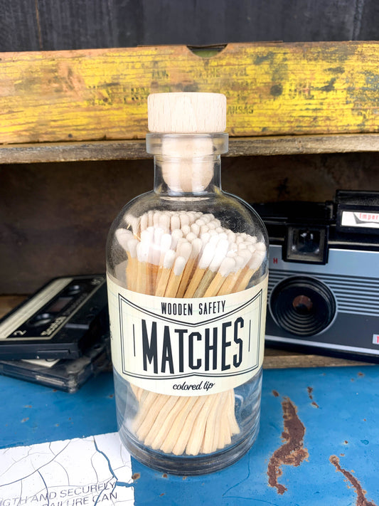 Vintage Apothecary White Matches